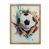 Football Energy Poster Football Energy Poster, 30X40 Cm, Frameless, Premium Canvas On Stretcher
