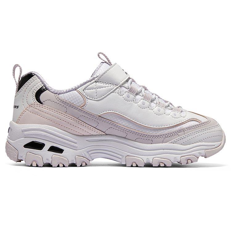 Skechers Slip Resistant, Abrasion Resistant, Anti Kick Low top Kids Lifestyle Shoes Lavender Teenagers 302526L-WLV