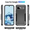 For Google Pixel 8a Case PC+TPU Military Grade Drop Protective Phone Cover