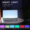 500ml Remote Control Essential Oil Diffuser Desktop Aroma Diffuser Mute Ultrasonic Air Humidifier with 7 Colors Night Light