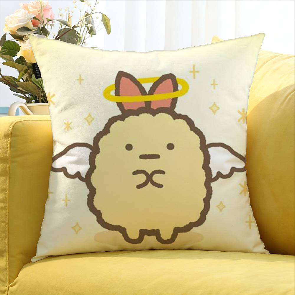 Sumikko Gurashi Квадратная наволочка разных размеров для декора автомобиля, дома, спальни