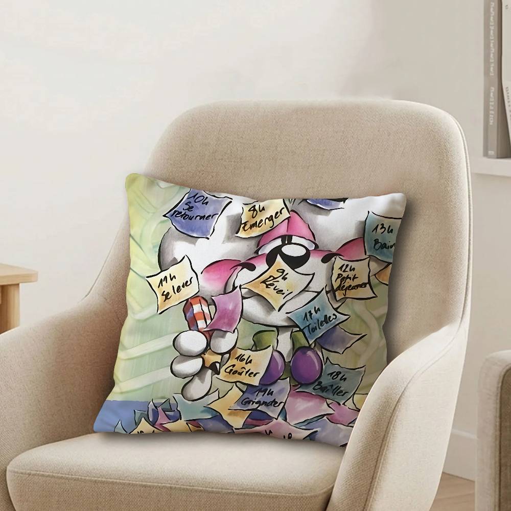 Cartoon Diddl Cute Personalized picture text home decorative pillows Household Gifts xcm