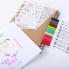 Double-Ended Watercolor Brush Pen Set - Soft-Tip Colored Markers for Children's Outlining and Painting