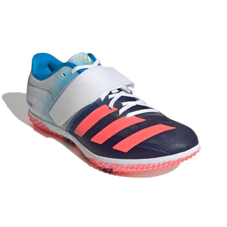 adidas Adizero HJ Удобные Нескользящие Прочные Низкие Кроссовки для Тренировок и Бега с Карбоновой Пластиной Унисекс Темно-Синие GY0922