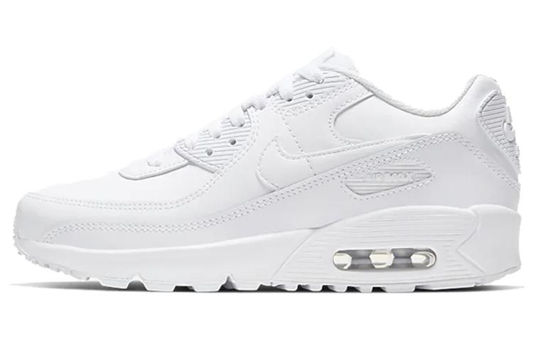 Nike Air Max 90 Recraft Triple White GS CD6864-100