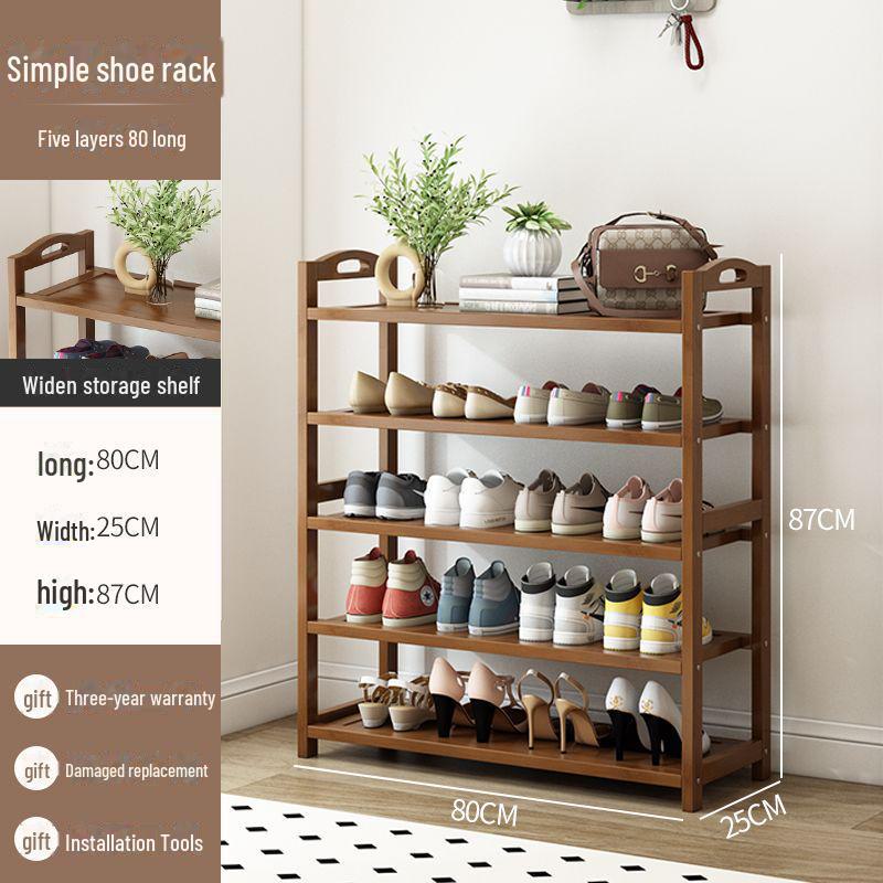 Nanzhu Multi-Layer Dustproof Shoe Rack: Economical Storage for Home, Dorm, or Corridor