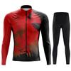 Pro Cycling Jerseys Sets Autumn Riding Long Sleeves Men Cycling Bib Set Bicycle Clothing Spring MBT Breathable Bike Clothes 2025