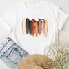 Women Tshirts Short Sleeve Nail Art Fingernail Ladies Fashion Casual Summer Clothes Female Tee Graphic T-shirt Clothing