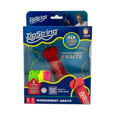 ZipString Прозрачная упаковка Красная веревка Пусковая установка ZipString Подлинный продукт