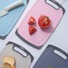 Двусторонняя разделочная доска для овощей и мяса с канавками Удобная ручка с нескользящим покрытием Необходимая кухонная вещь для гурманов и шеф-поваров