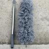 Retractable Electrostatic Feather Duster with Telescopic Pole for Household Dusting and Crevice Cleaning