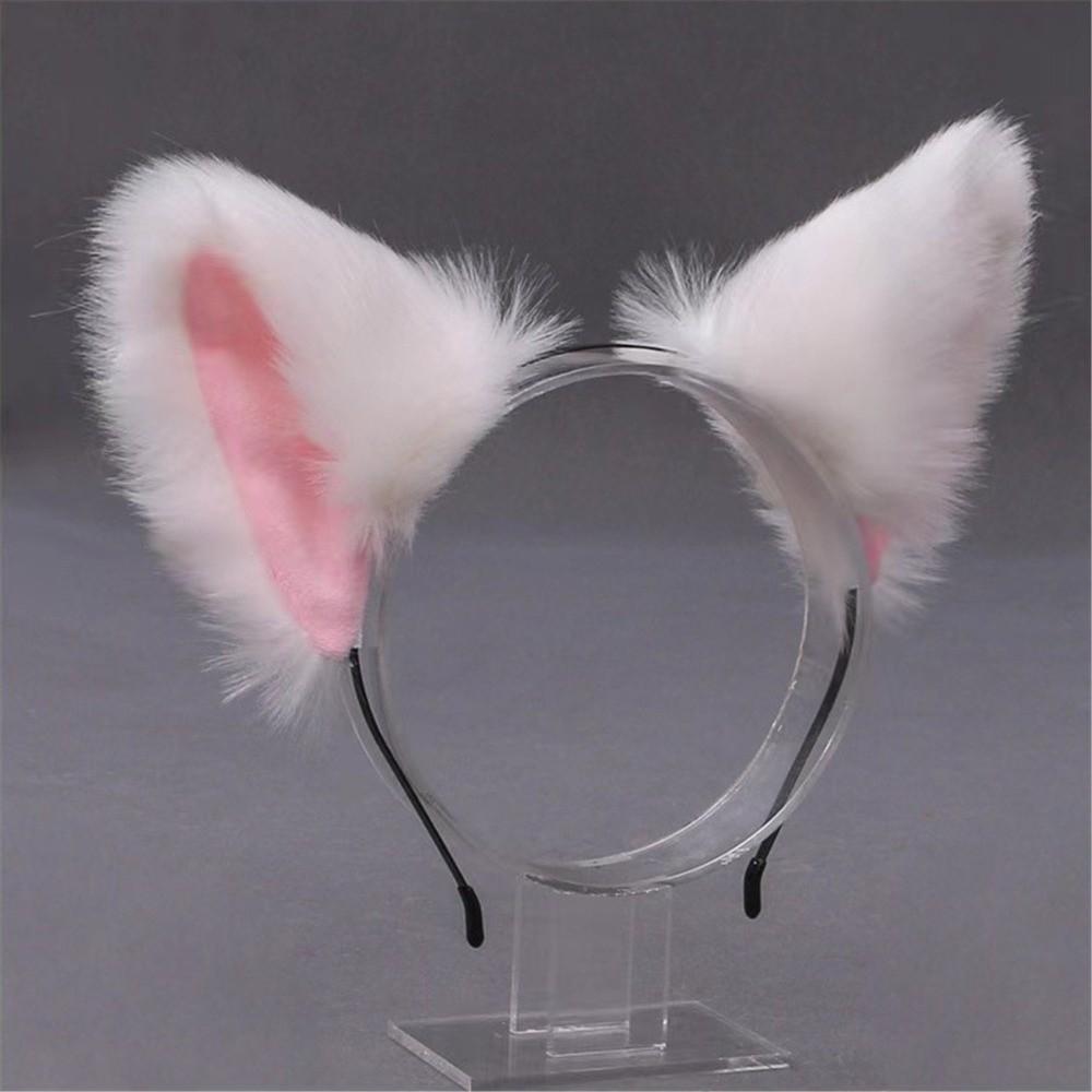Cat Ear Ear Hair Hoops Furry Animal Headbands Fashion Headwear Cosplay