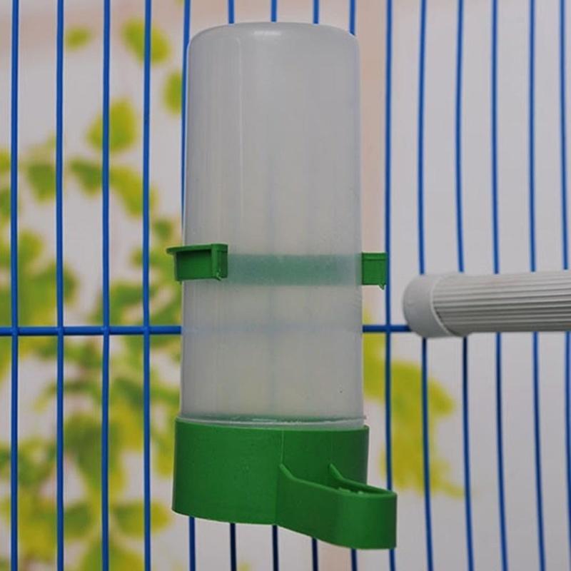 4 шт./лот Кормушка для птиц Поилка Поилка Клипса для питомца Для кормушки для птиц Попугай Питомец Диспенсер для воды Сельскохозяйственное оборудование (размер:M / L)