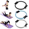 Women Pilates Ring with Non-slip Grip Handles Leg Toning Inner Thigh Pelvic Floor Exercise Yoga Circle Home Gym Fitness Equipment