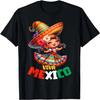 Viva Mexico Футболка для детей, Мексиканский День Независимости, Мексиканская Девочка, Праздник, 100% хлопок