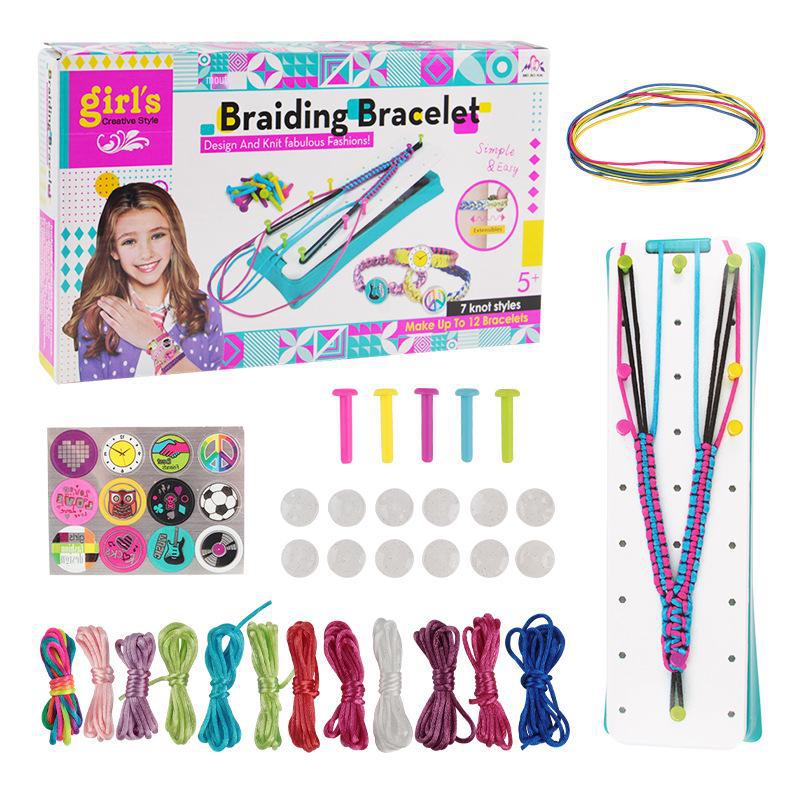 Friendship Bracelet DIY Kit: Handmade Beaded Jewelry Set for Girls