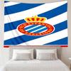 Espanyol Fc Crest Design Printed Tapestry, for Bedroom,Livingroom, dormitory, Large Wall Decor, Fabric Decor Fan Birthday Gifts