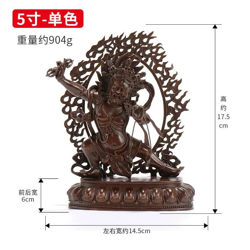 Taiwan Bronze Antique Diamond Hand Buddha - Carved Tibetan Secret Sect Bodhisattva, Ideal Worship Ornament