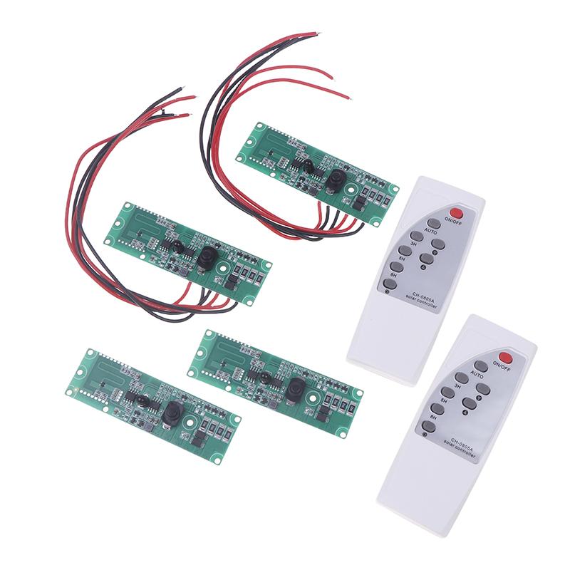 3.2V 3.7V Солнечный настенный светильник Контроллер Человеческое тело Инфракрасная индукционная плата Синхронизация + Микроволновый радар Индукционный переключатель