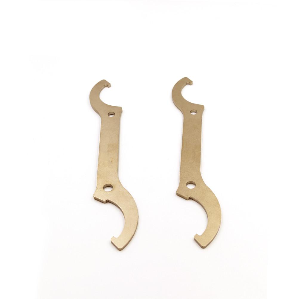 Stainless Steel Motorcycle Rear Shock Absorber Steering Stem Wrench Hook Spanner