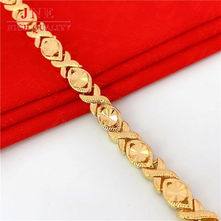 Gold-Plated Olive Bracelet Vietnam Placer Gold Lucky Beads Rose Bracelet Brass Gold-Plated Non-Fading Goddess Bracelet