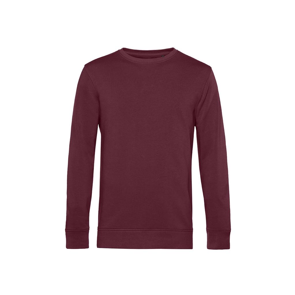 B&C Mens Organic Crew Neck Sweat