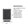 800mAh AAA Rechargeable Battery 1.2V Ni-MH AAA Battery Batteries AAA+LCD Display Charger for NiMh NiCd AA AAA Battery