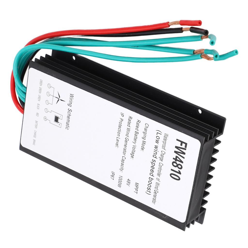 Контроллер заряда ветрогенератора 1000 Вт 48 В IP67 Водонепроницаемый MPPT Контроллер заряда ветряной турбины