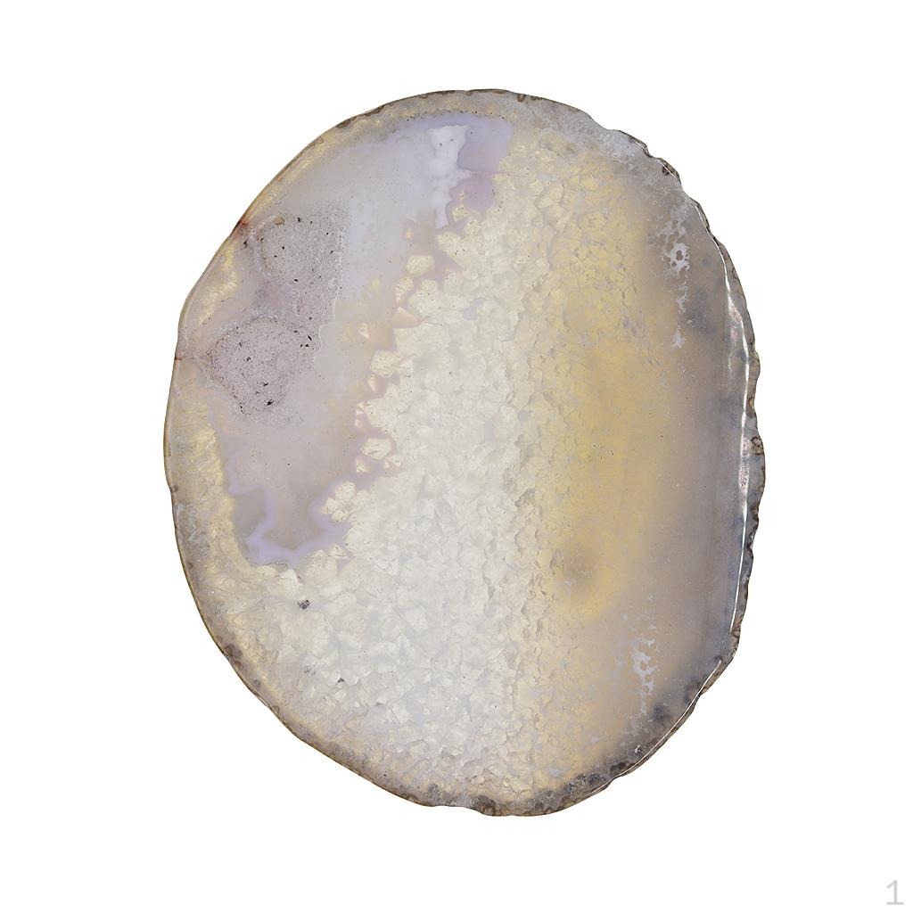 Slice Crystal Polished Coaster 80 - 100mm / 3 4 Inch