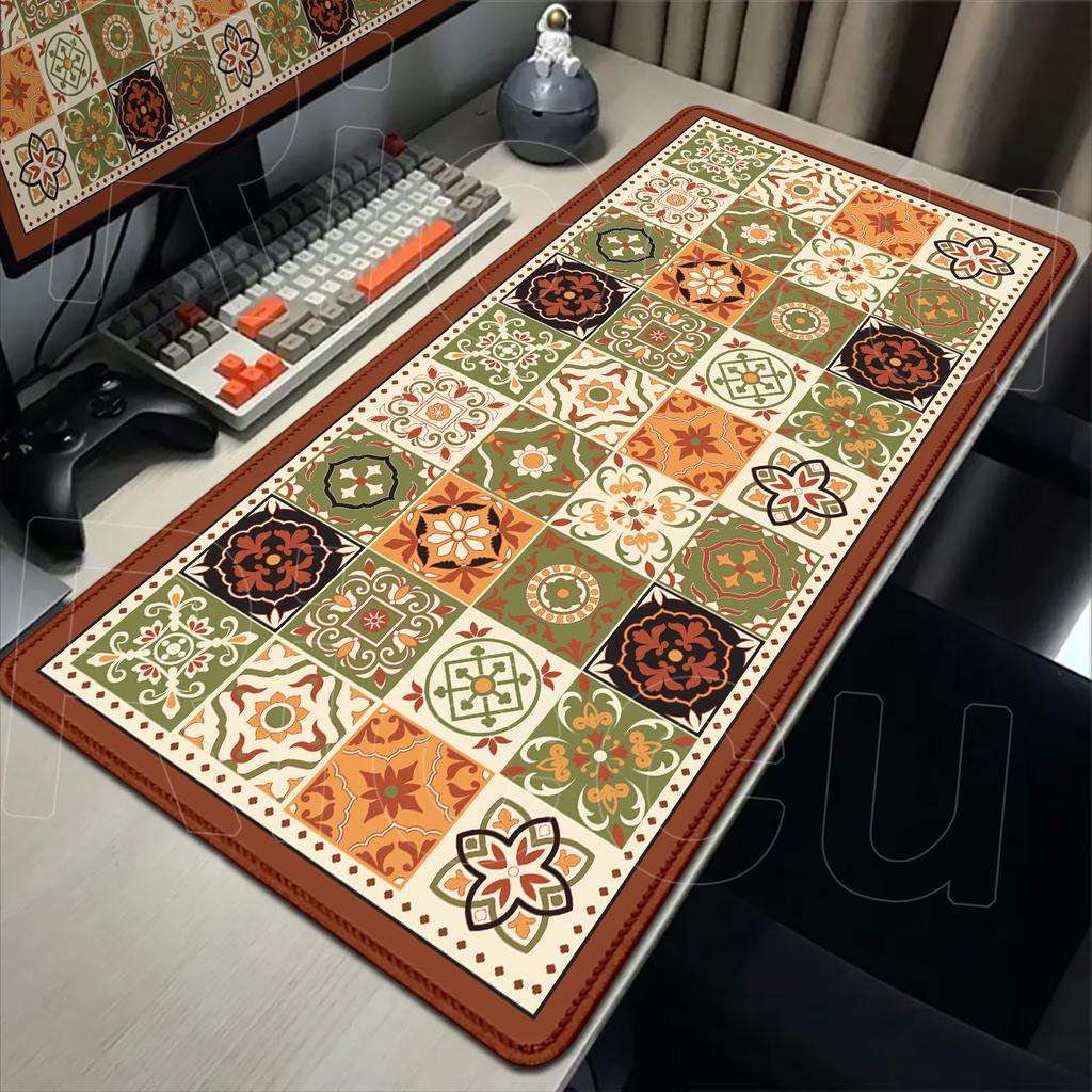 XXL Persian splice HD Mousepad Large Office Carpet Gamer Desk Mat Computer PC Accessorie Table Speed Non-Slip Rubber Mouse pad
