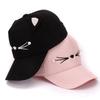 New Cats Ears Fleece Hat Peak Cap Baseball Cartoon Cotton Outdoor Sport Casual Sun Cap Cosplay Fashion Plush Hat