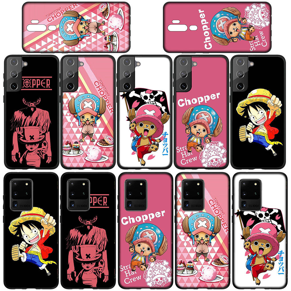 Case for Samsung Galaxy S25 S23 S24 Ultra FE Plus S9 A05 A06 A15 A16 A36 A37 A35 A54 A55 A56 A57 A25 A26 A53 One Pieces Coque Tony Chopper Luffy Cover
