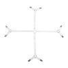 Elastic Crisscross Bed Mattress Sheet Straps Clips Triangle Grippers Holder Fasteners White