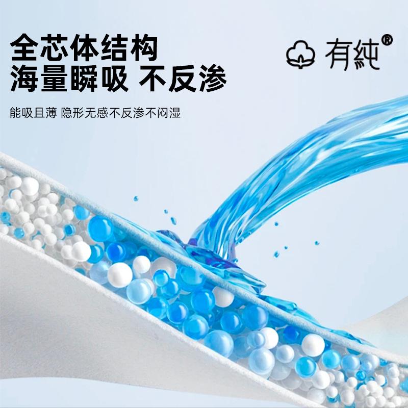 Storage and Loading Cycle Combination Pure Medical Grade Silk PRO Series Sanitary Napkins for Day and Night Use