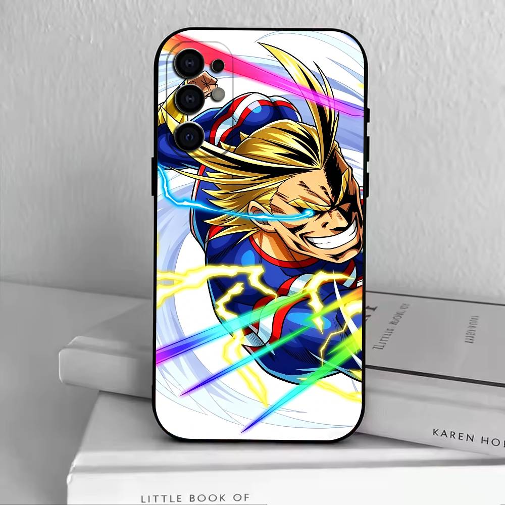 Toshinori Yagi  All Might MHA  Phone Case For Samsung S25,S24,S21,S22,S23,S30,Ultra,S20,Plus,Fe,Lite,Note,10,Black Cover