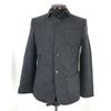 Made In Japan I.S. Sunao Kuwahara ISSEY MIYAKE Wool Jacket M Men Dark Gray Outer Blouson(USED)