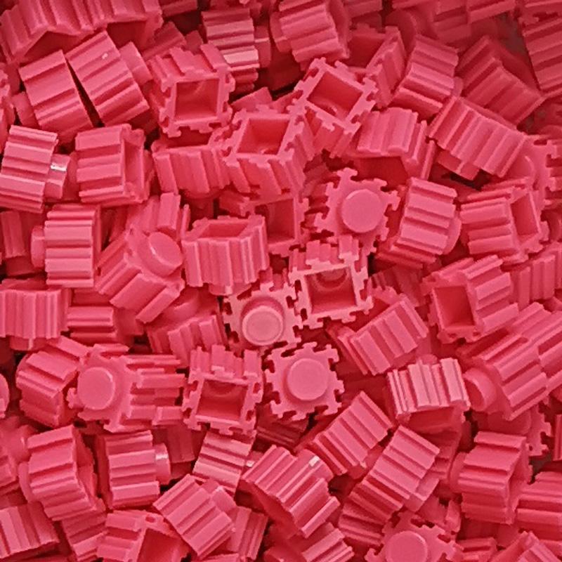 500 шт. 8*8 мм Алмазные строительные блоки #1-#20 40 цветов DIY 3D Маленький кирпичик Для детской игрушки Образовательные Подарки для детей