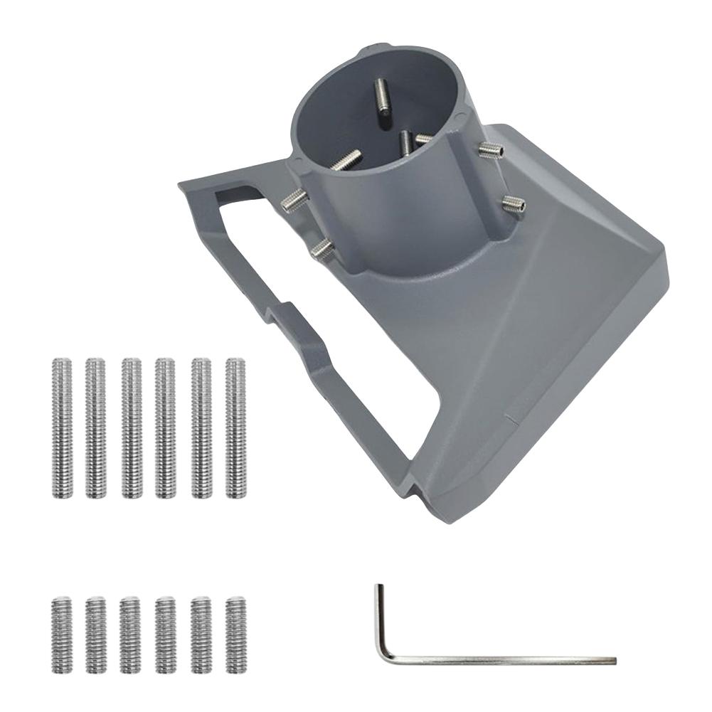 For Starlink Gen 3 Pipe Adapter Pole Mount Roof Mounting Pole Pipe Connectors Mount Plate Roof Mount for Starlink Standard Dish