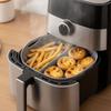 Food Grade Silicone Air Fryer Liner Flexible Circular Oven Basket Mat Air Fryer Accessories