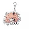 Danganronpa Character Acrylic Keychain: Byakuya, Nagito, Chiaki, Hajime - Perfect Student Gift