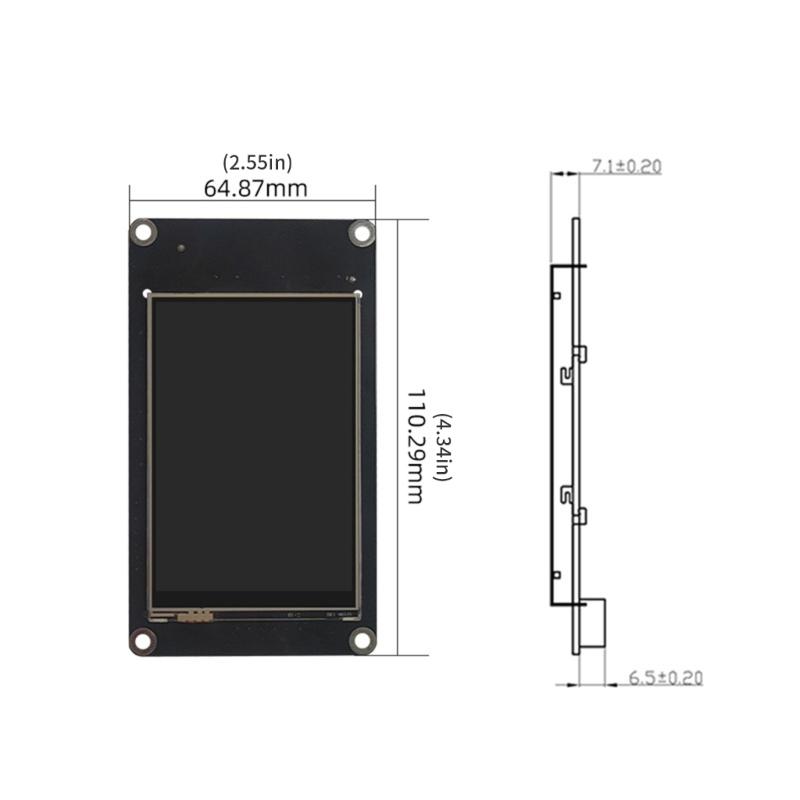 High Resolution 3.5inch TFT LCD Display Screen 480x320 Resolution ST7796S Replacement for Outdoor Detection Device