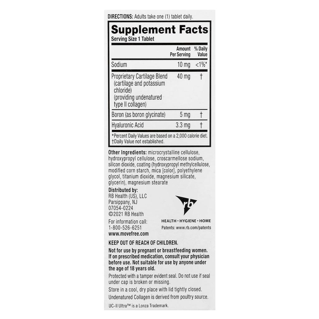 Move Free, Joint Health, Ultra, Triple Action, Coated Tablets, 30 Tablets