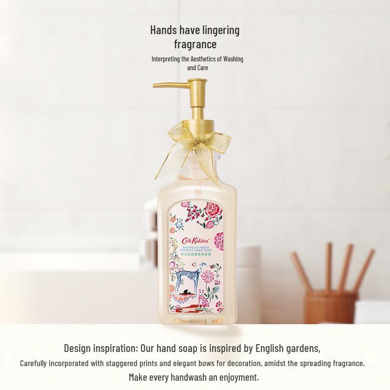 Cath Kidston Magnolia & White Peach Hand Wash (530ml x 2)
