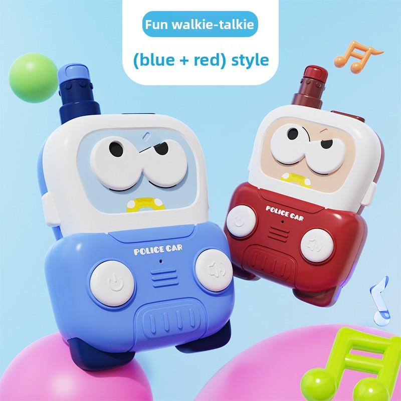 Children's Walkie-talkie, Car-shaped Walkie-talkie, Parent-child One-to-one Wireless Pager, Outdoor Electronic Interactive Toy, Children's Gift