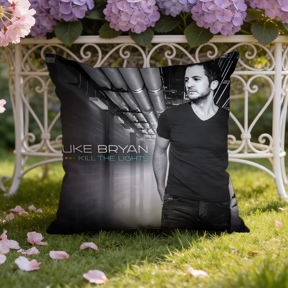 Luke singer B-Bryan Cushion Cover Home & Car Dual-Scene Pillow Cover: Reversible for Premium Comfort