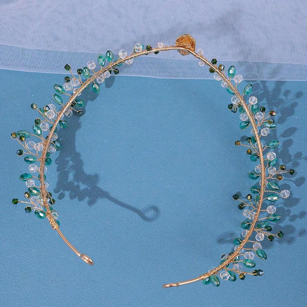 Photoshoot Wedding Fairy Flower Leaf Crowns Forest Woodland Leaves Hair Crowns for Women
