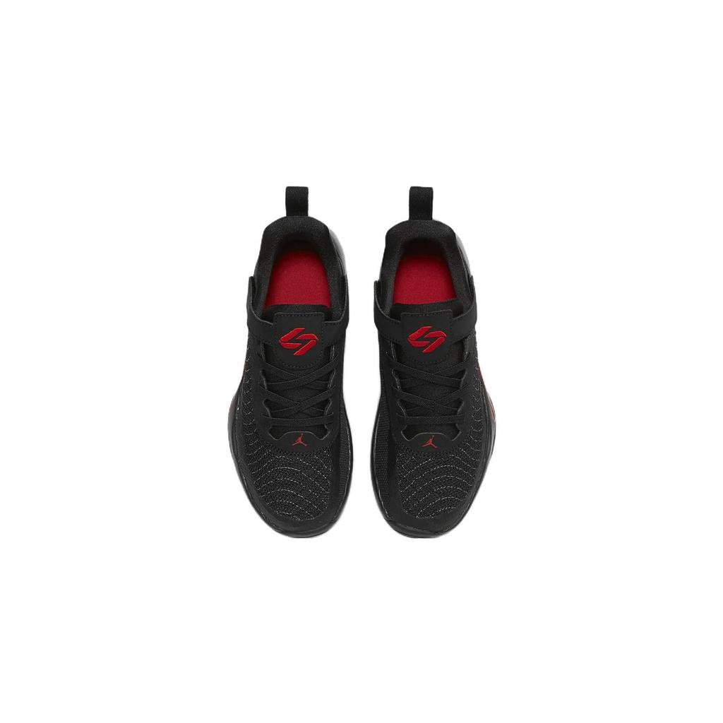 Jordan Luka 1 Luka 1 PF Cushioning Low top Children's Basketball Shoes Black Red Children Aged 3 7 Years Old DR6086-060