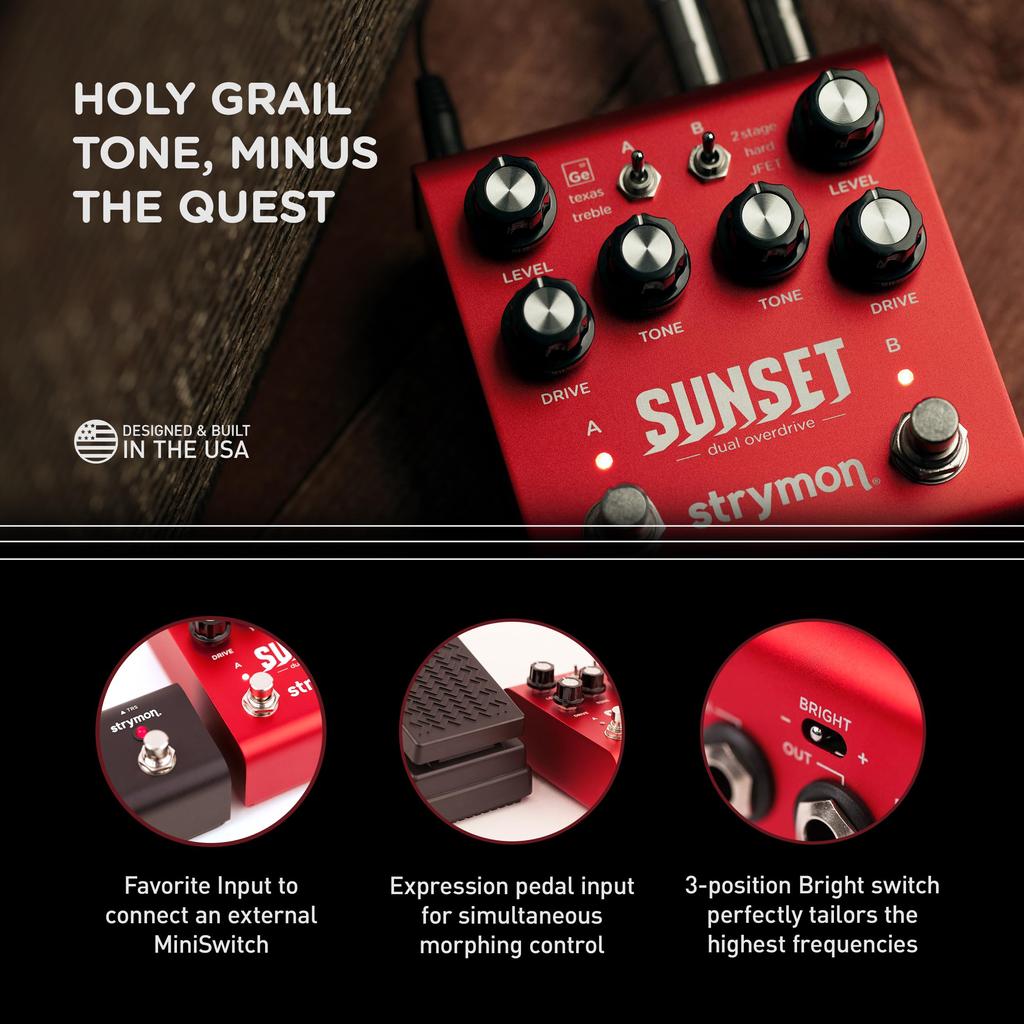 Strymon Drive “SUNSET” (Sunset/Hybrid Pedal) []