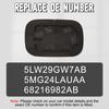Car Fuel Tank Cover Gas Oil Filler Cap for Jeep Grand Cherokee 2014- Dodge Durango 2014- 5LW29GW7AB 68216982AB