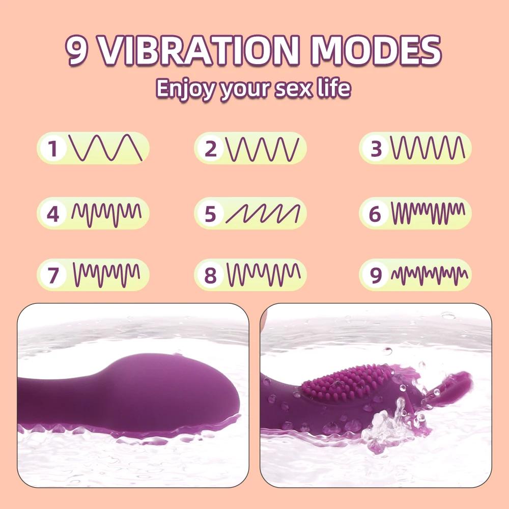 Small Dildo Vibrator for Women Remote Control Clitoris Stimulator G-Spot Massager Female Wear Sex Toys for Adults 18+